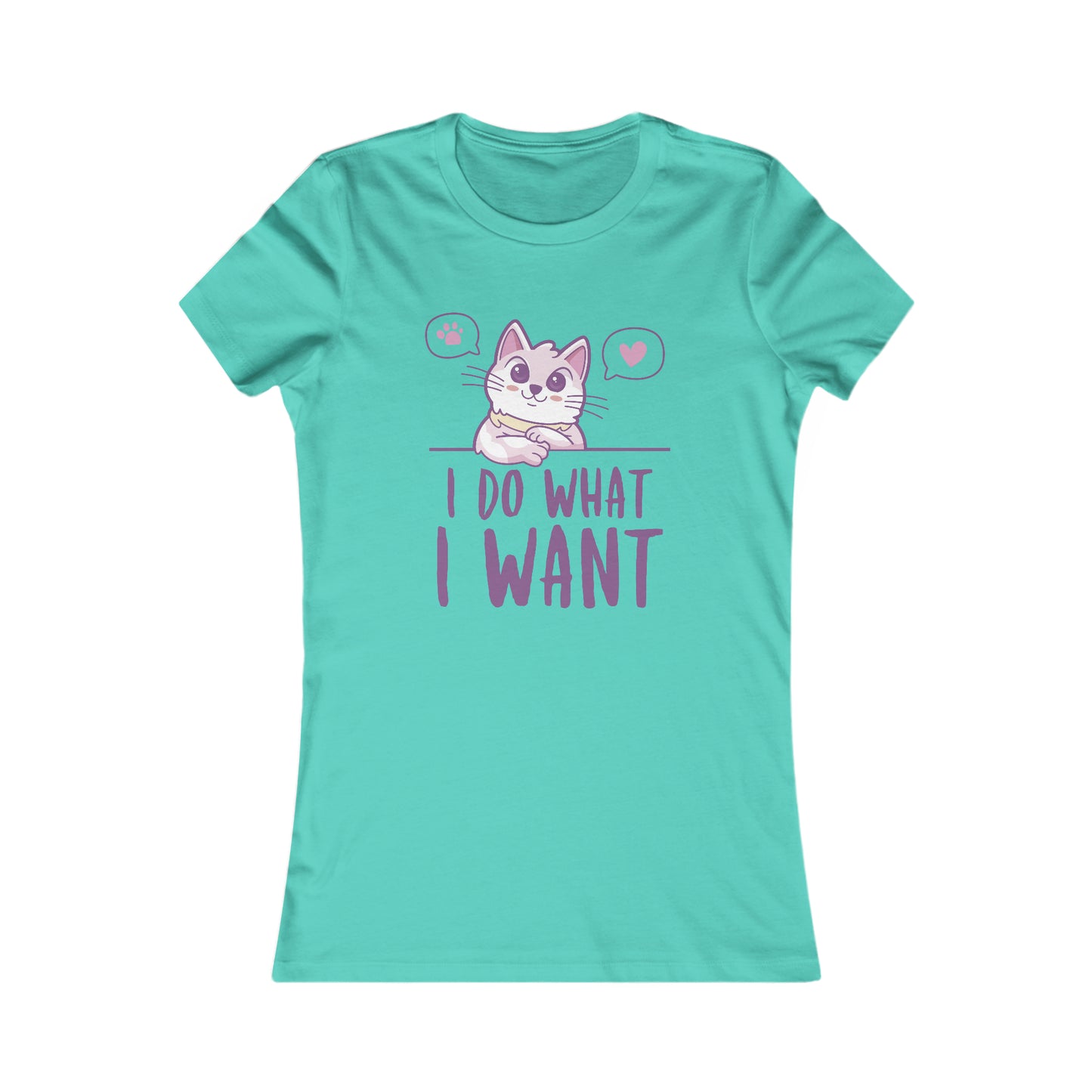 I do what I want - Cat  - Women's T-Shirt