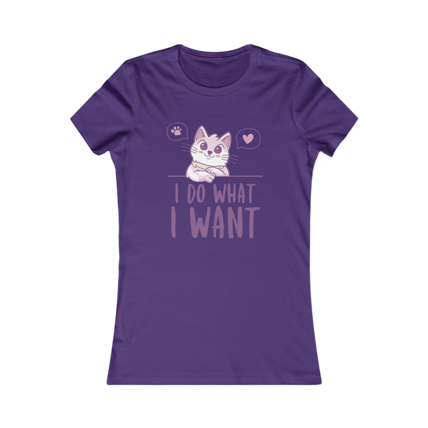 I do what I want - Cat  - Women's T-Shirt