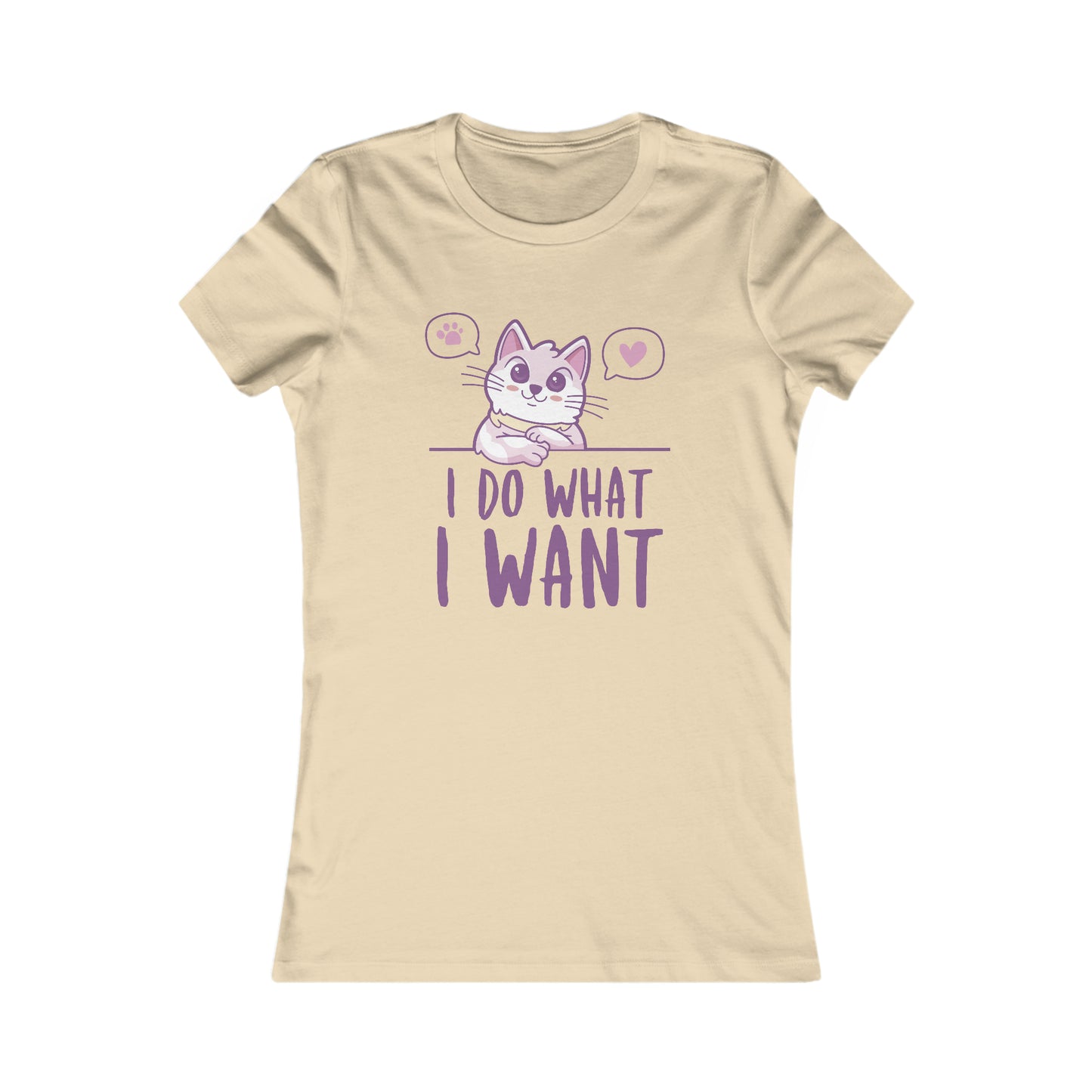 I do what I want - Cat  - Women's T-Shirt