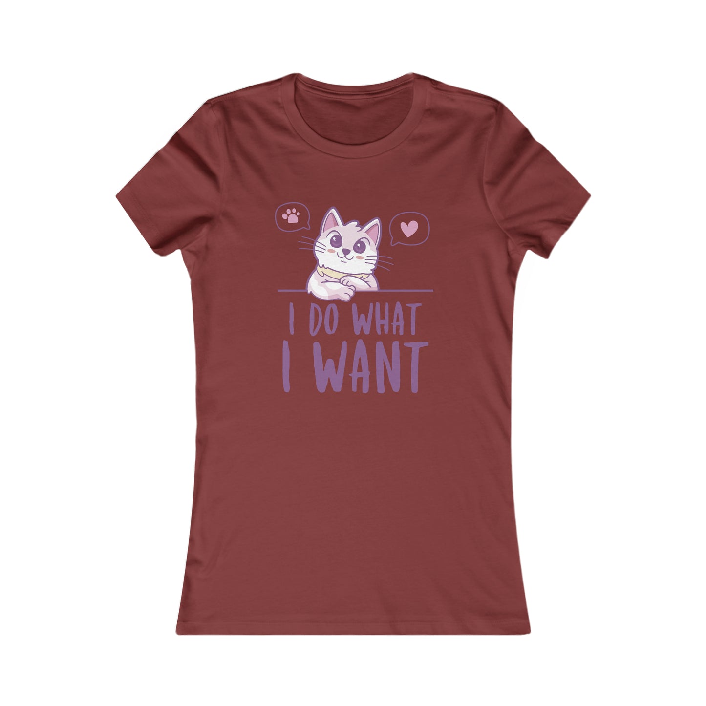 I do what I want - Cat  - Women's T-Shirt