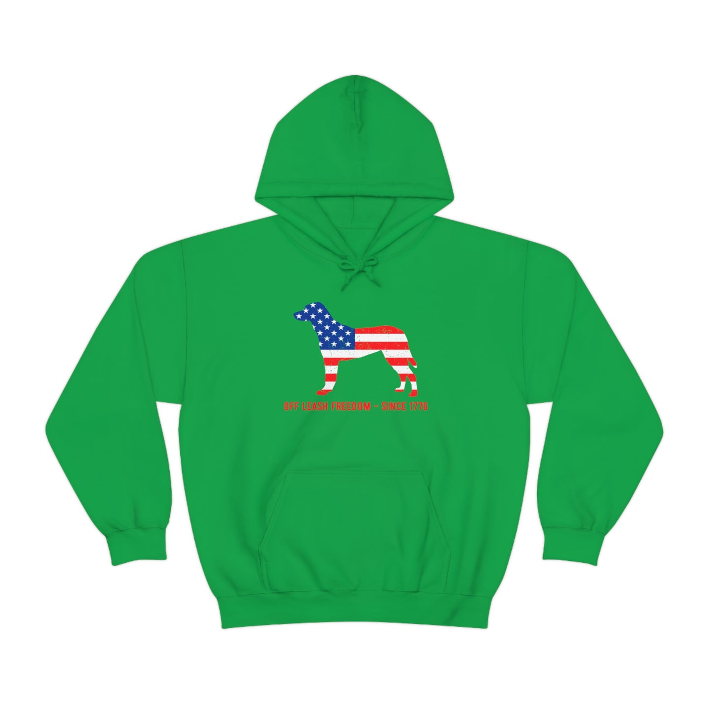 Off Leash Freedom - Unisex  Hooded Sweatshirt