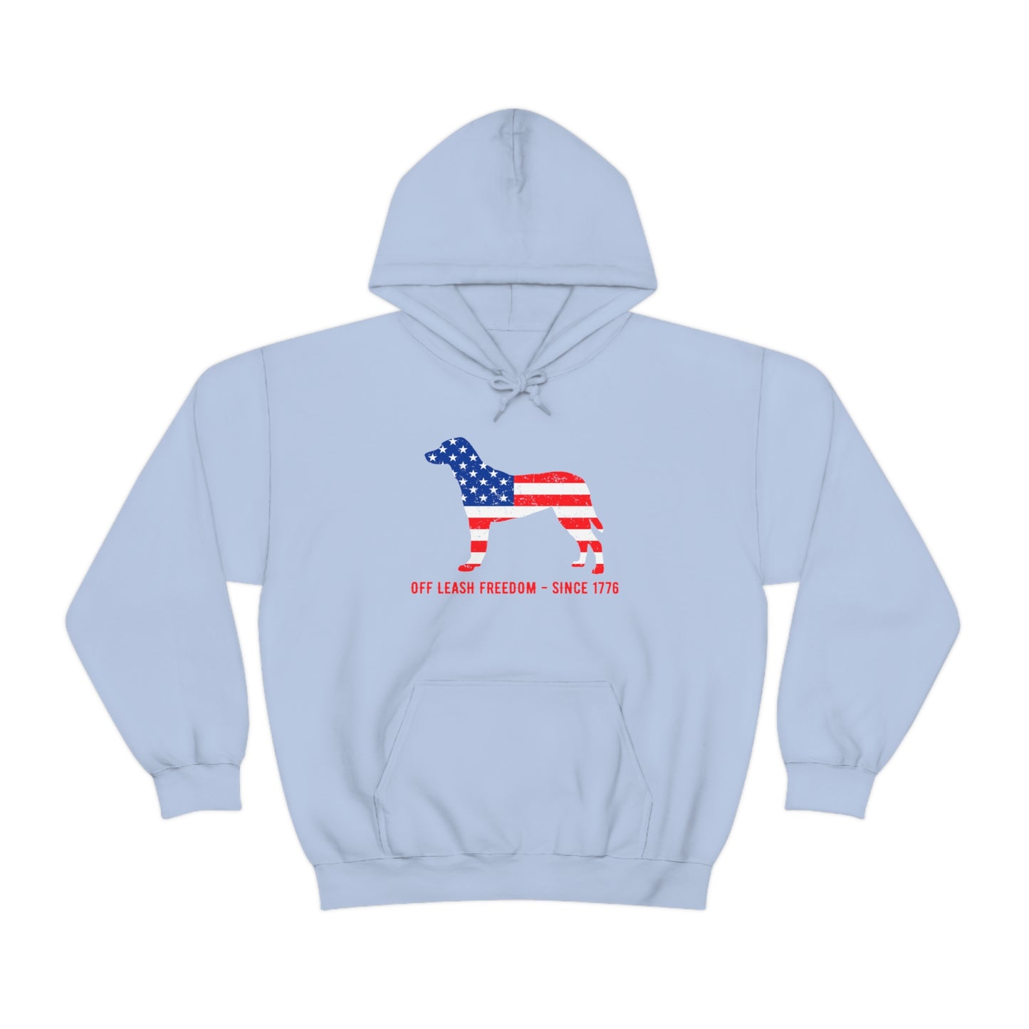 Off Leash Freedom - Unisex  Hooded Sweatshirt