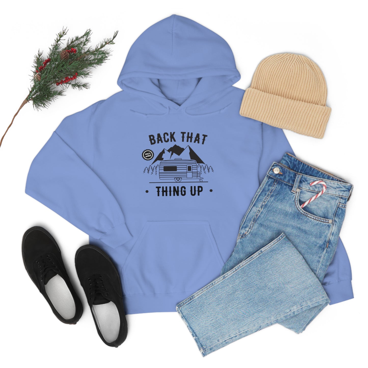 Back That Thing Up - Unisex  Hooded Sweatshirt