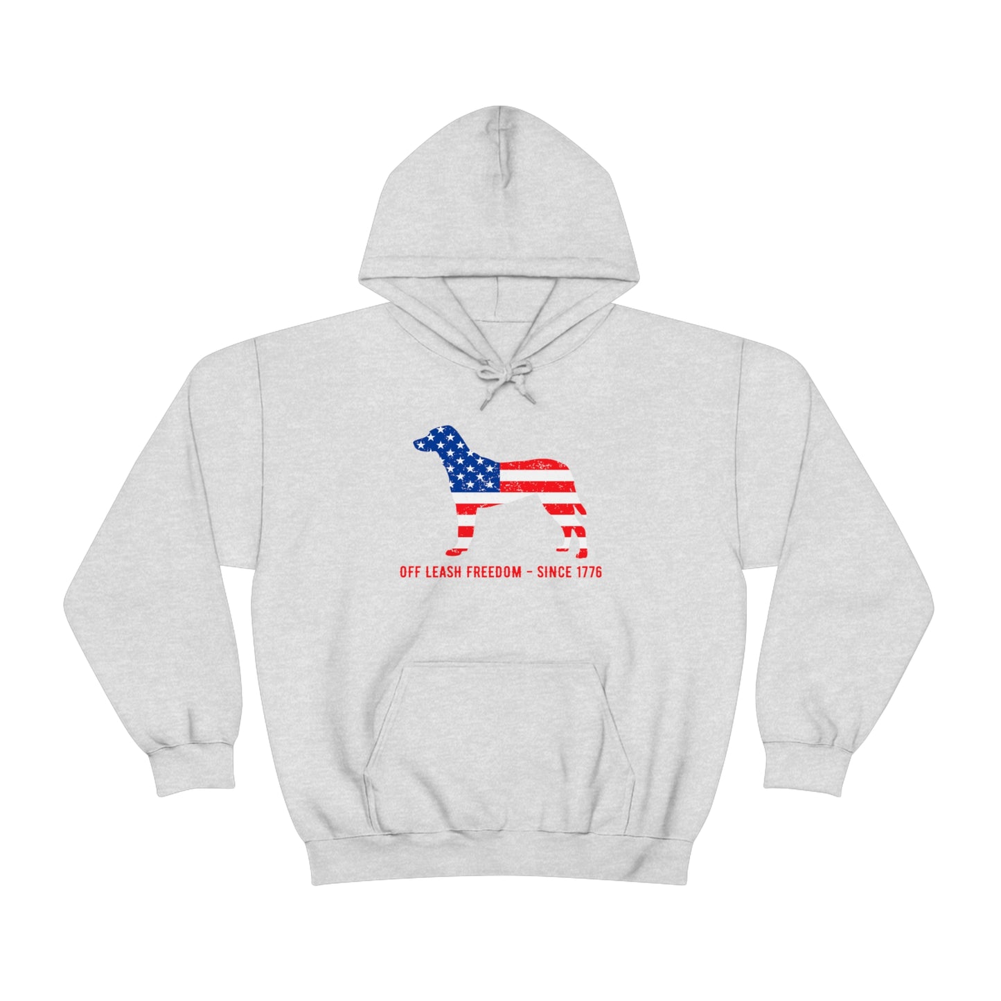 Off Leash Freedom - Unisex  Hooded Sweatshirt