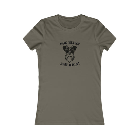 Dog Bless America - Women's Tee