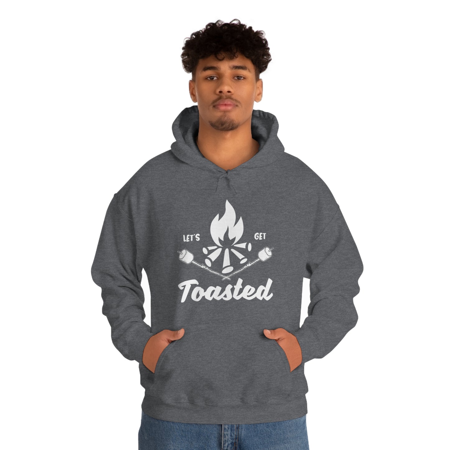 Let's Get Toasted - Unisex  Hooded Sweatshirt