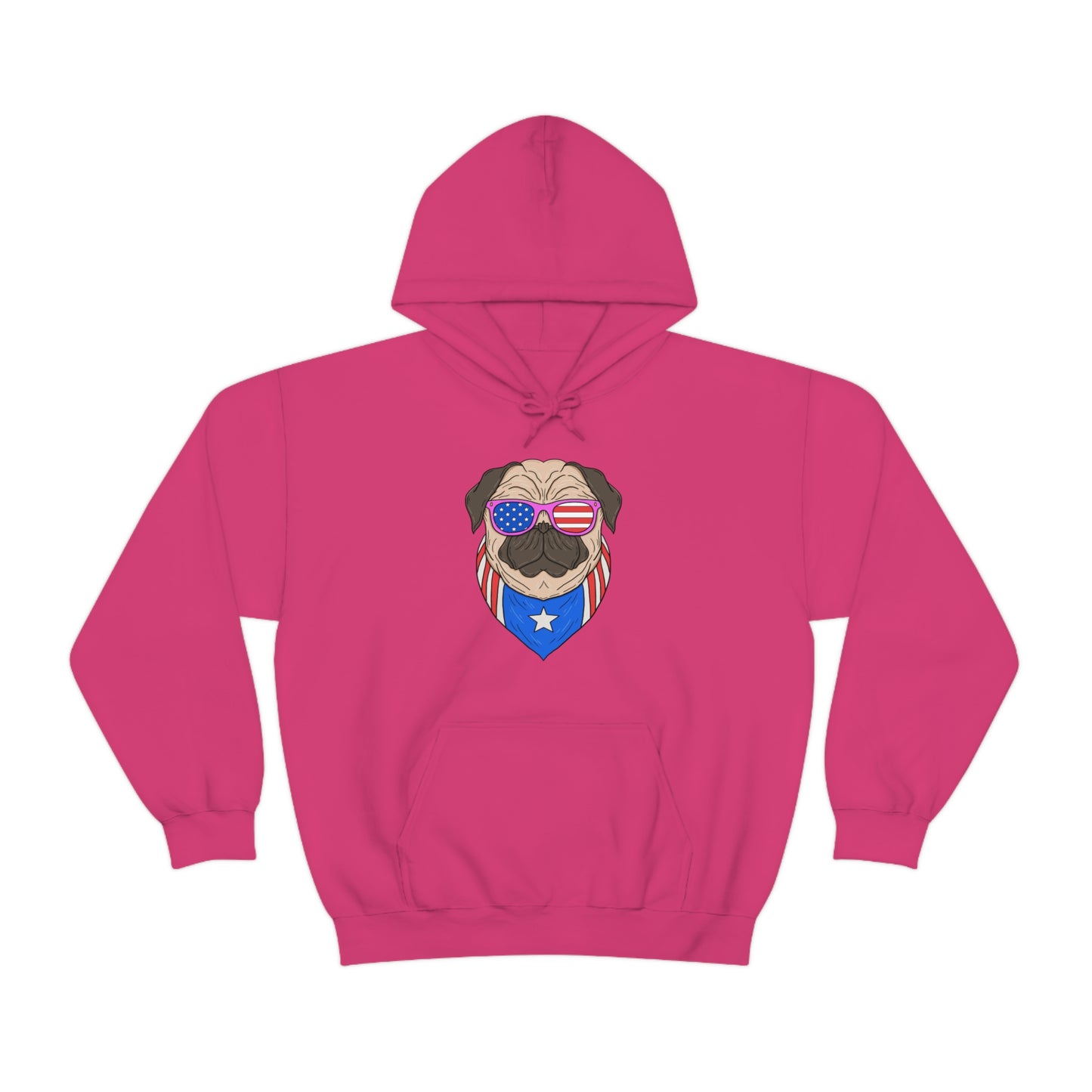 American Pug - Unisex  Hooded Sweatshirt