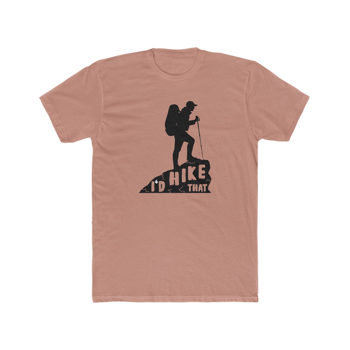 I'd Hike That -  Men's Cotton Crew Tee