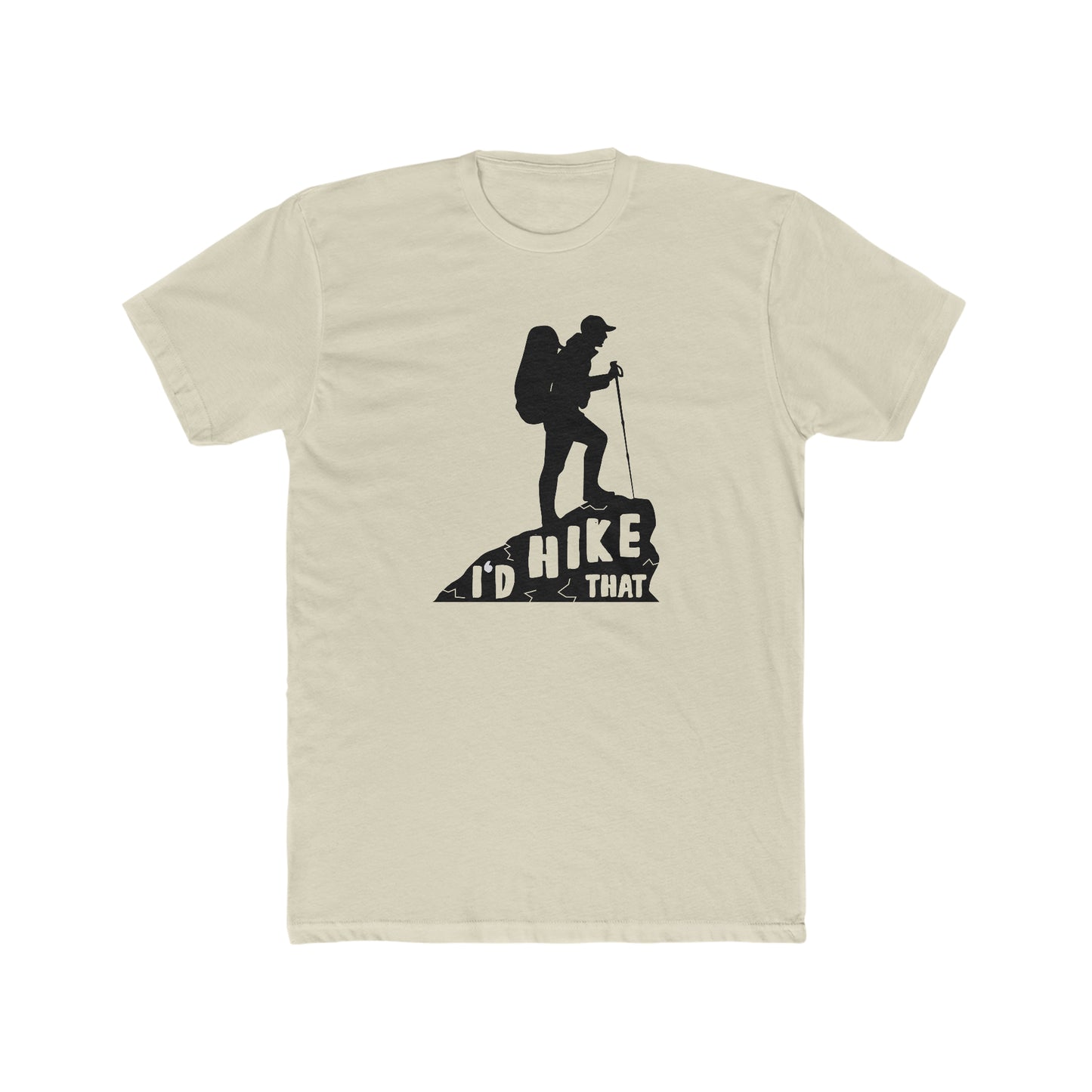 I'd Hike That -  Men's Cotton Crew Tee