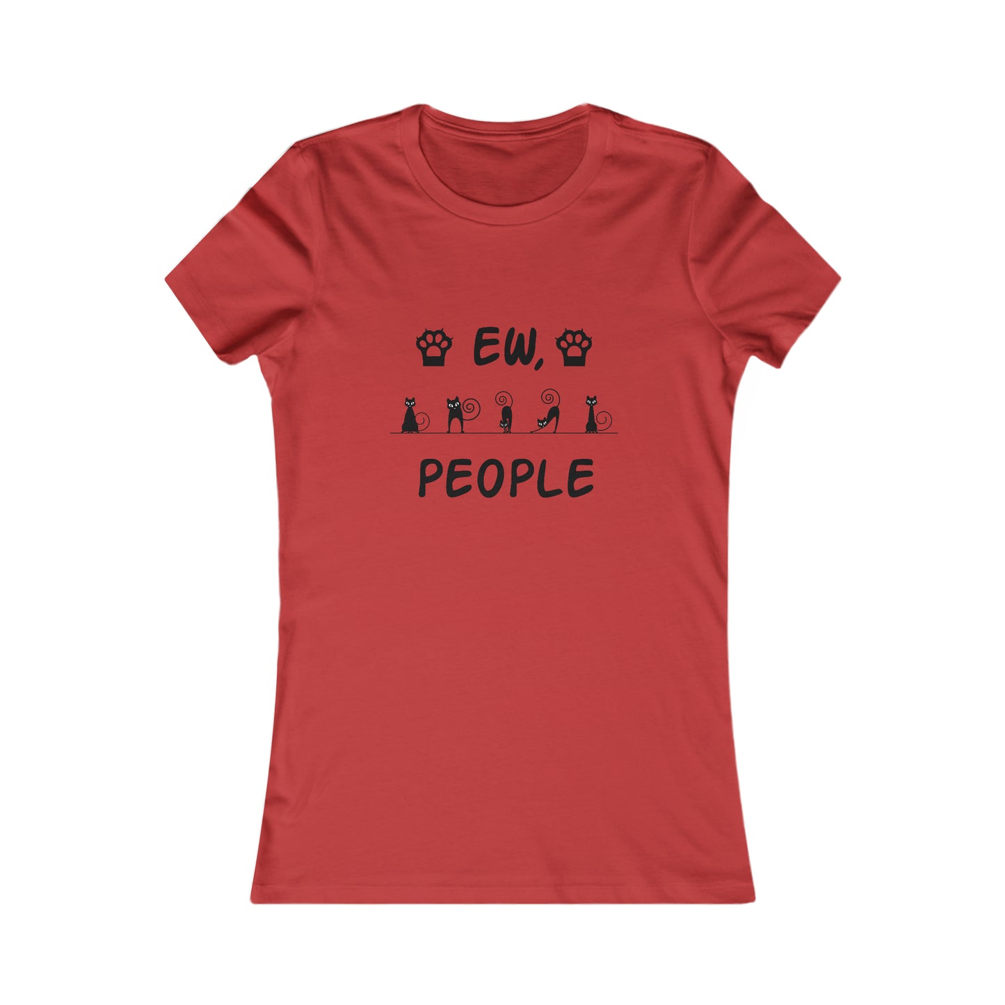 EW, People - Cat  - Women's T-Shirt