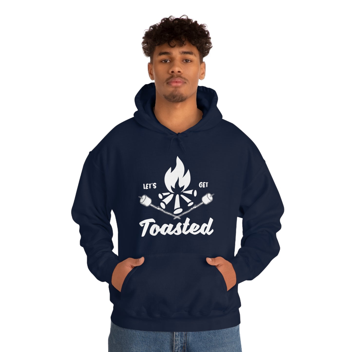 Let's Get Toasted - Unisex  Hooded Sweatshirt