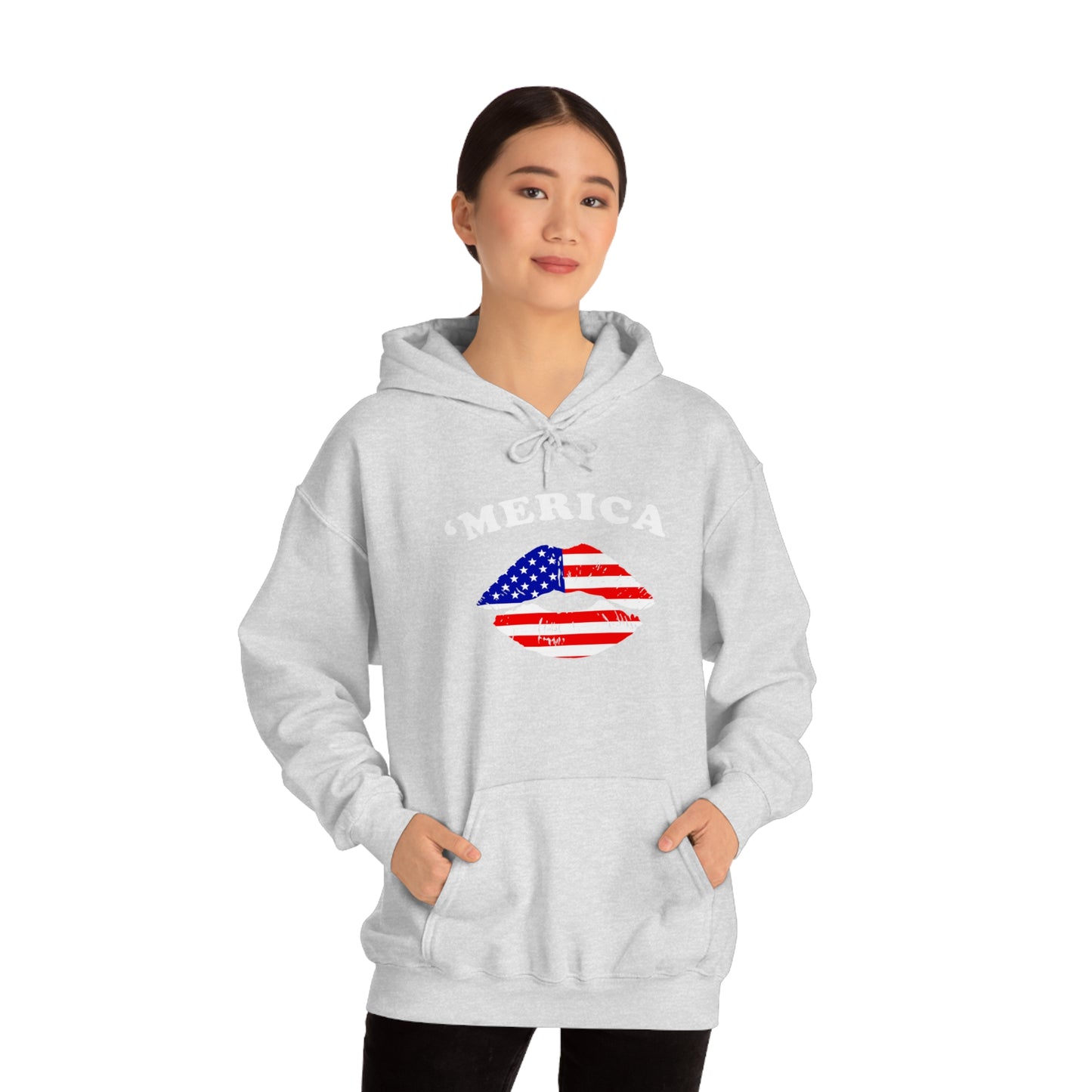 Lips - Unisex  Hooded Sweatshirt