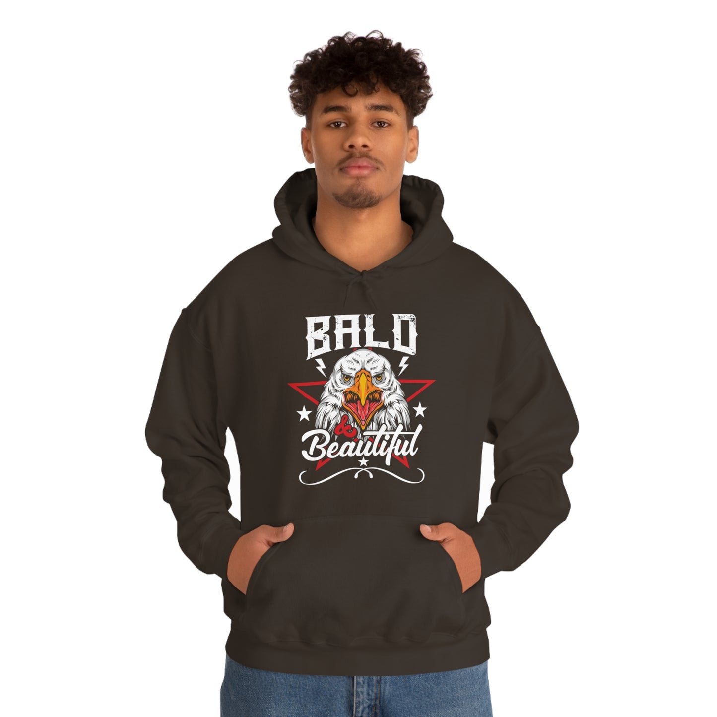 Bald And Beautiful - Unisex  Hooded Sweatshirt