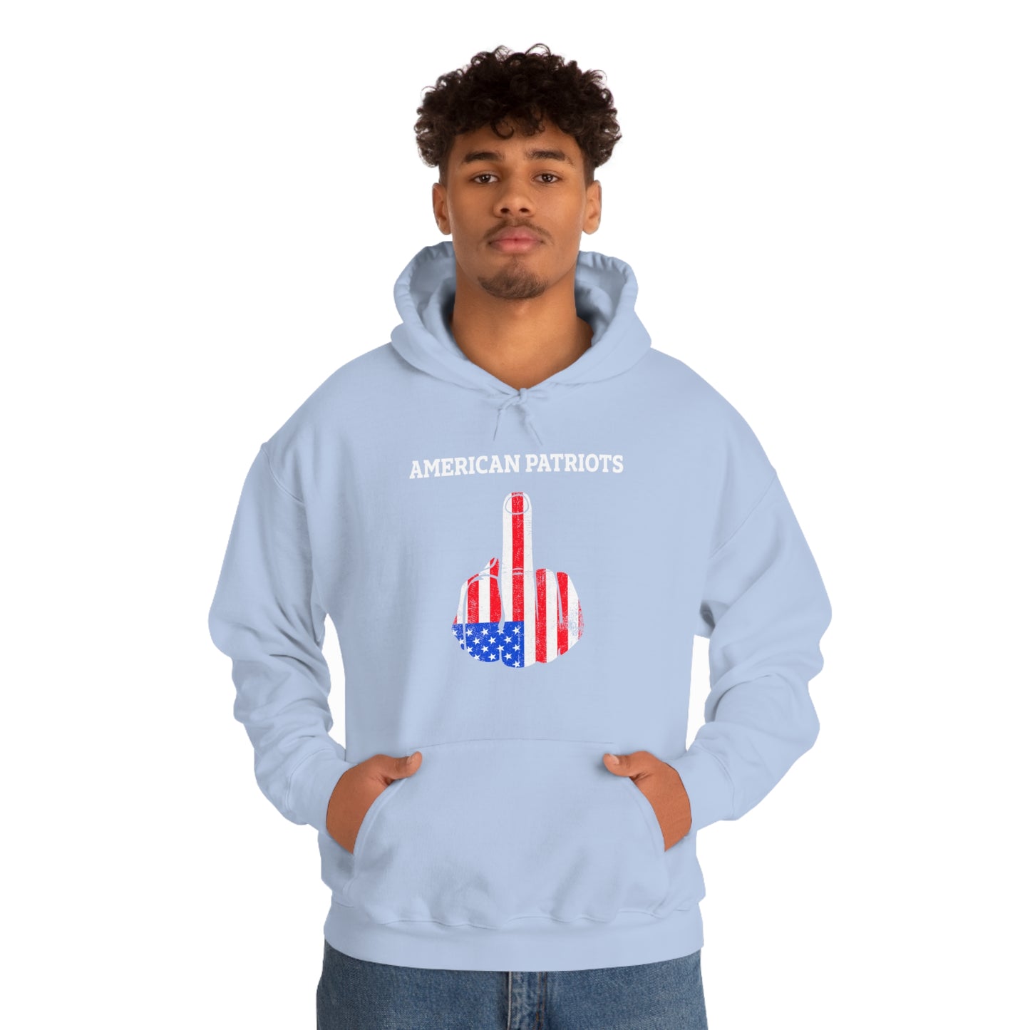 On Behalf Of American Patriots - Unisex  Hooded Sweatshirt