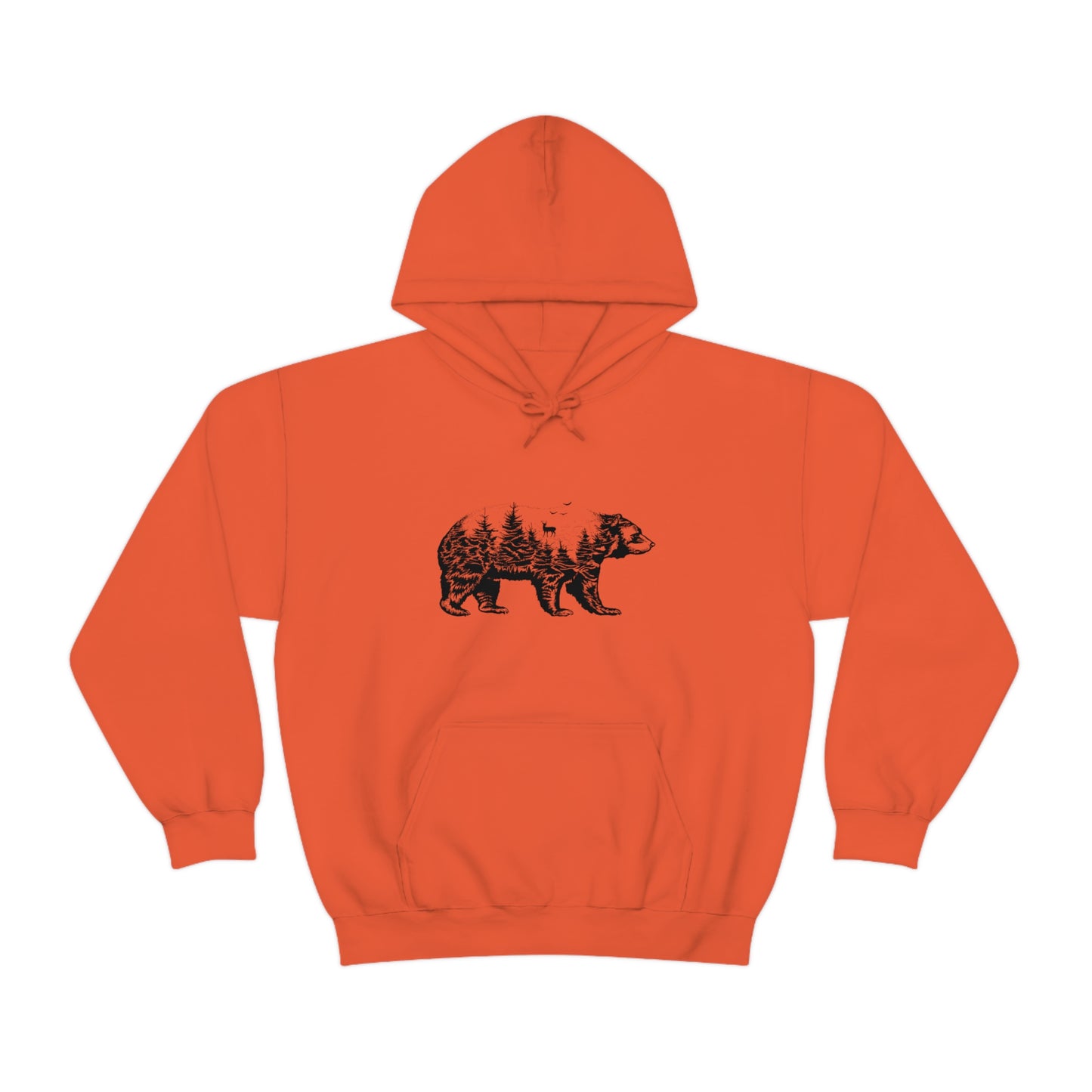 Bear Graphic - Unisex  Hooded Sweatshirt