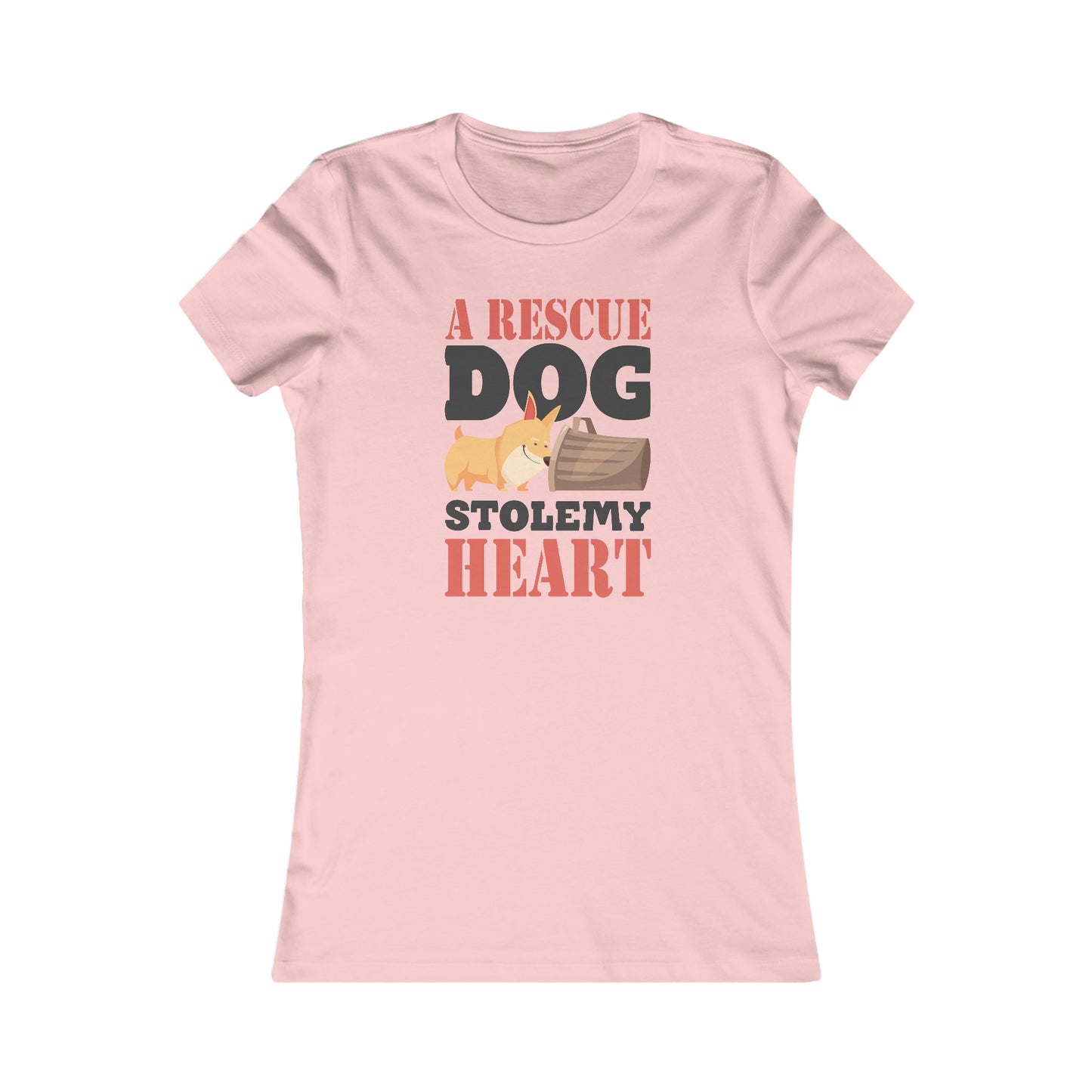 A Rescue Dog Stole My Heart - Women's Tee