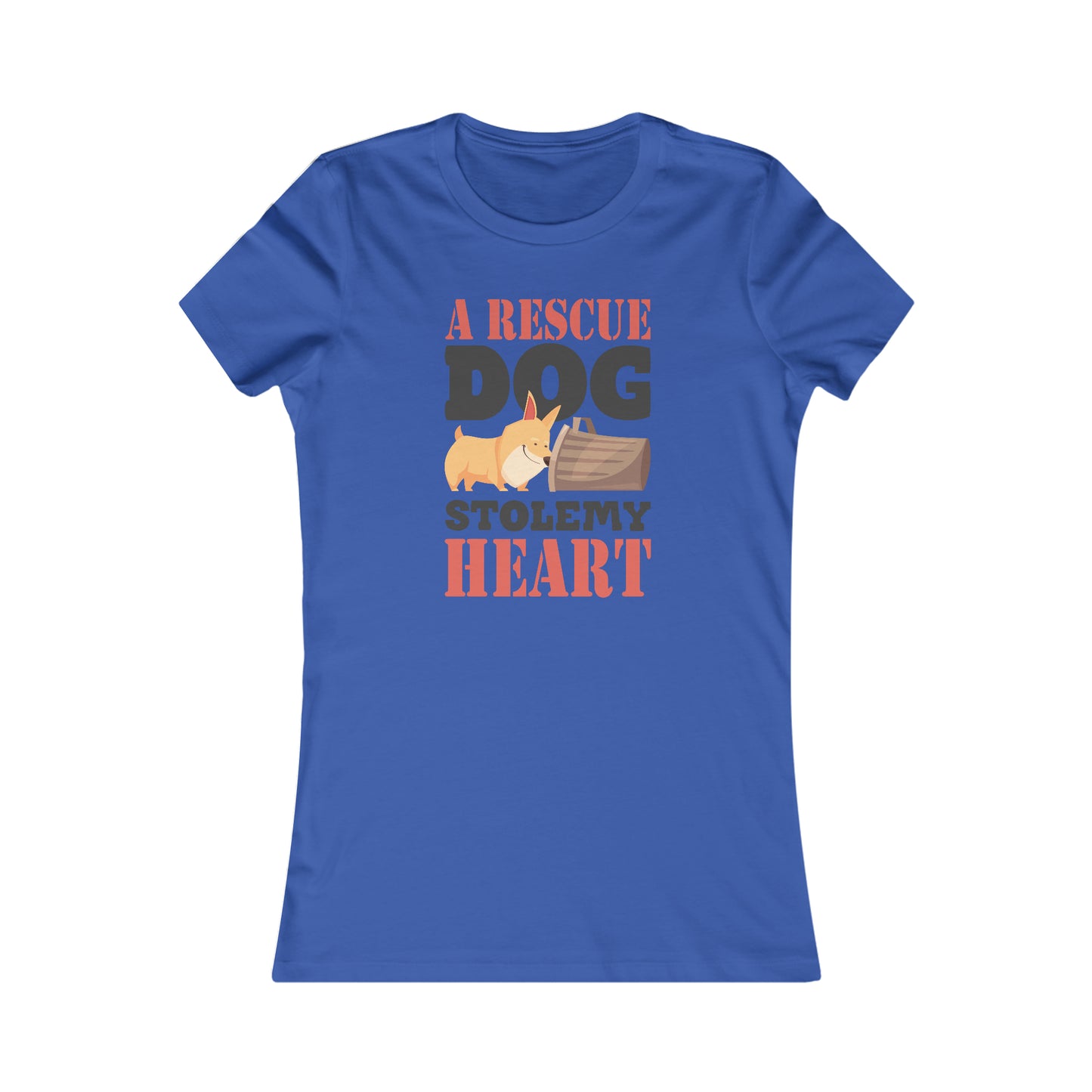 A Rescue Dog Stole My Heart - Women's Tee