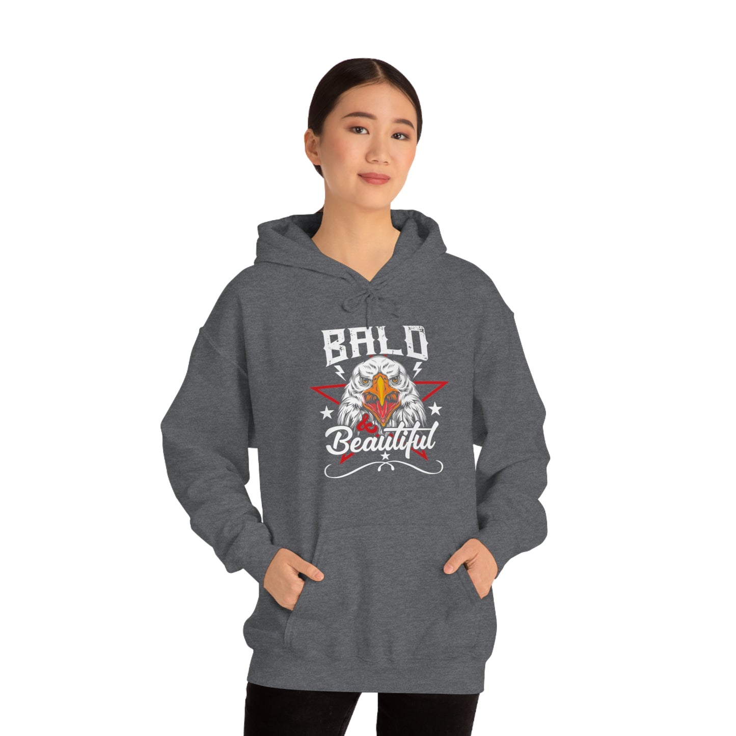 Bald And Beautiful - Unisex  Hooded Sweatshirt