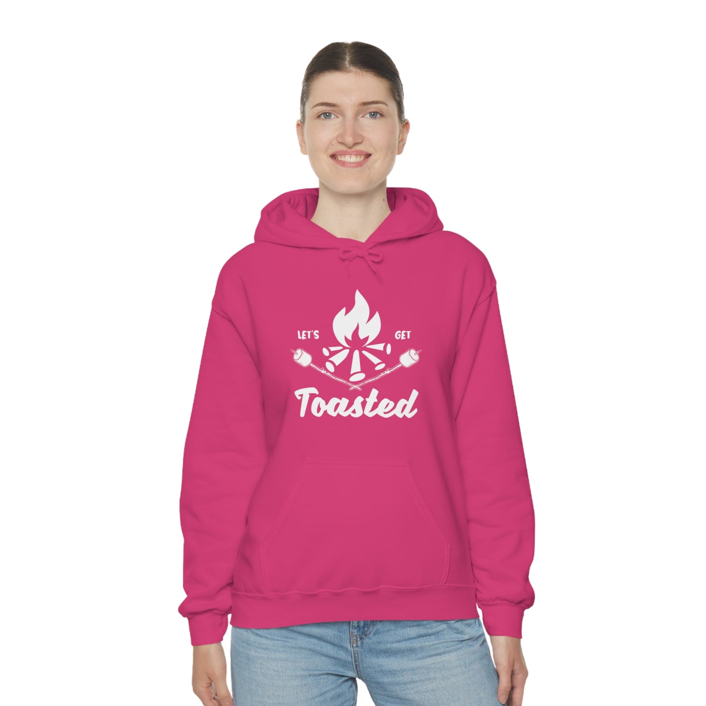 Let's Get Toasted - Unisex  Hooded Sweatshirt