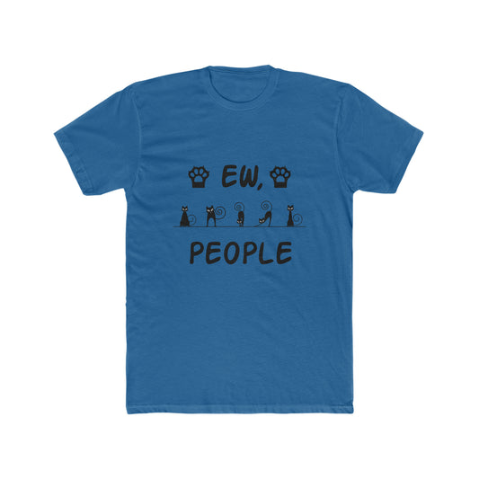 EW, People - Cat   - Men's Cotton Crew Tee