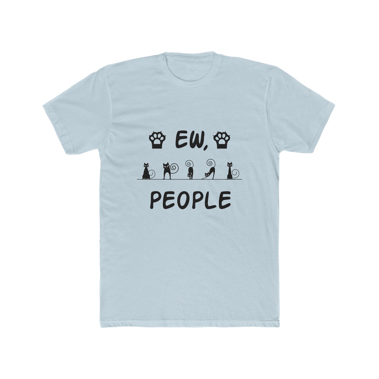 EW, People - Cat   - Men's Cotton Crew Tee