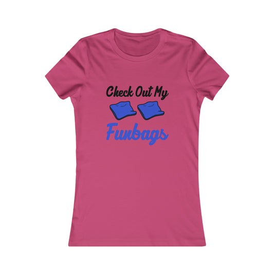 Check Out My Funbags - Women's Tee