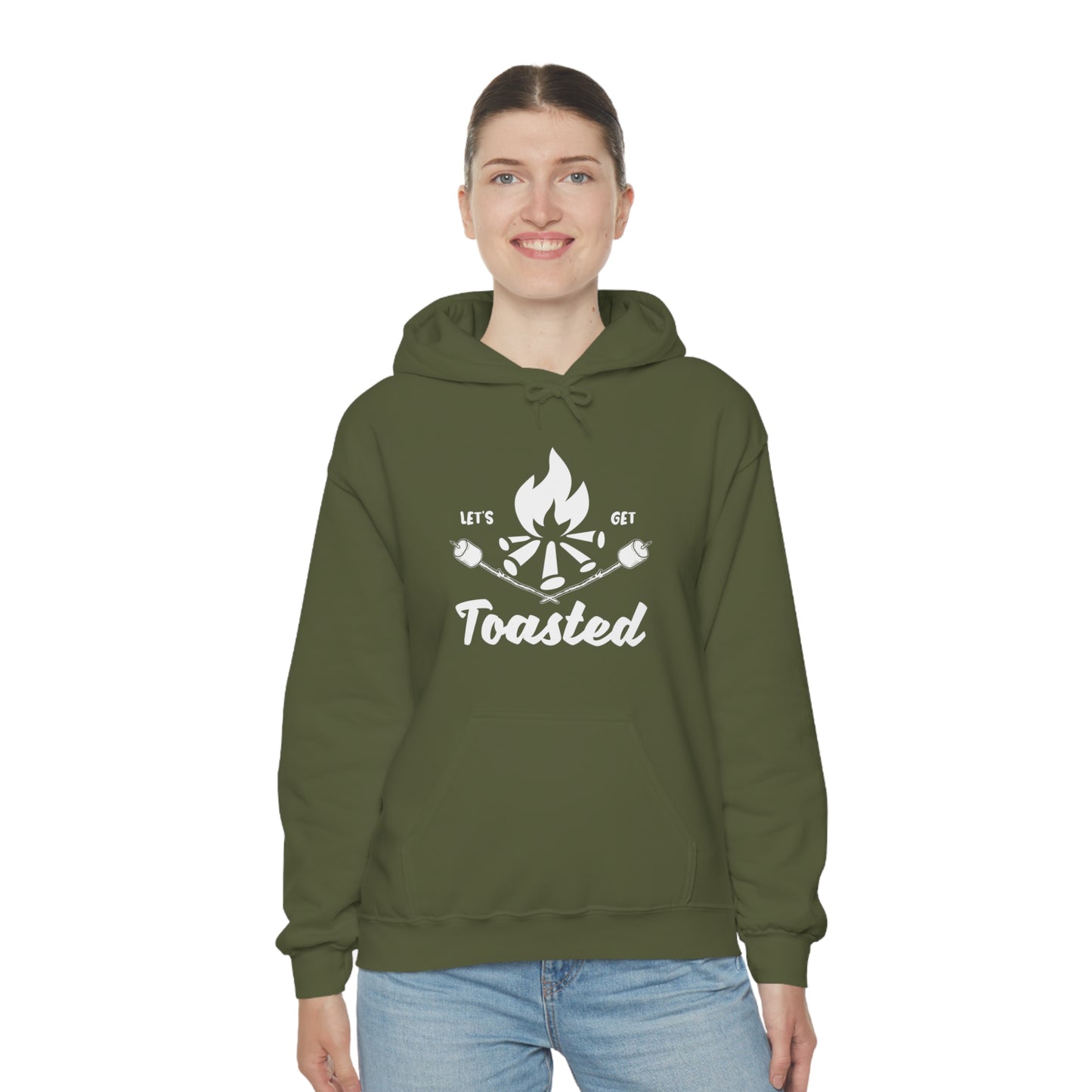 Let's Get Toasted - Unisex  Hooded Sweatshirt