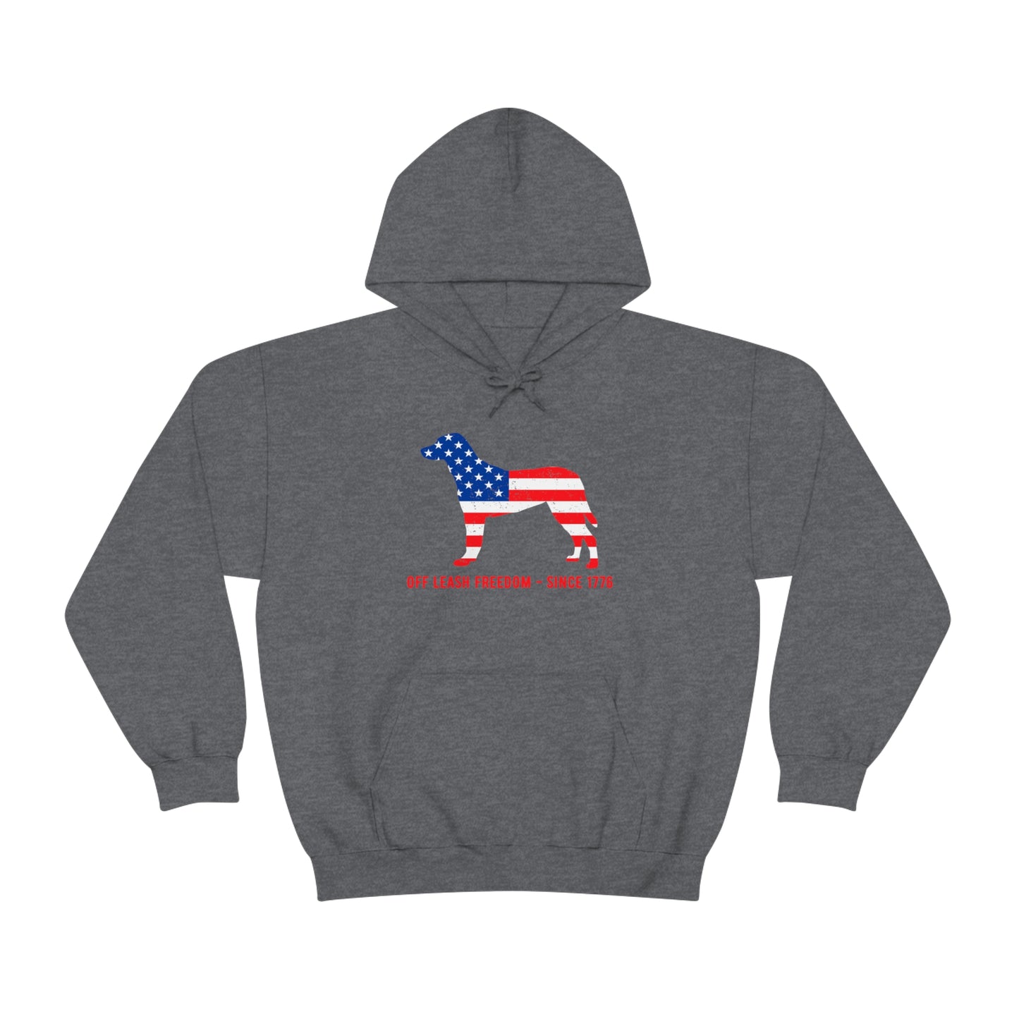 Off Leash Freedom - Unisex  Hooded Sweatshirt