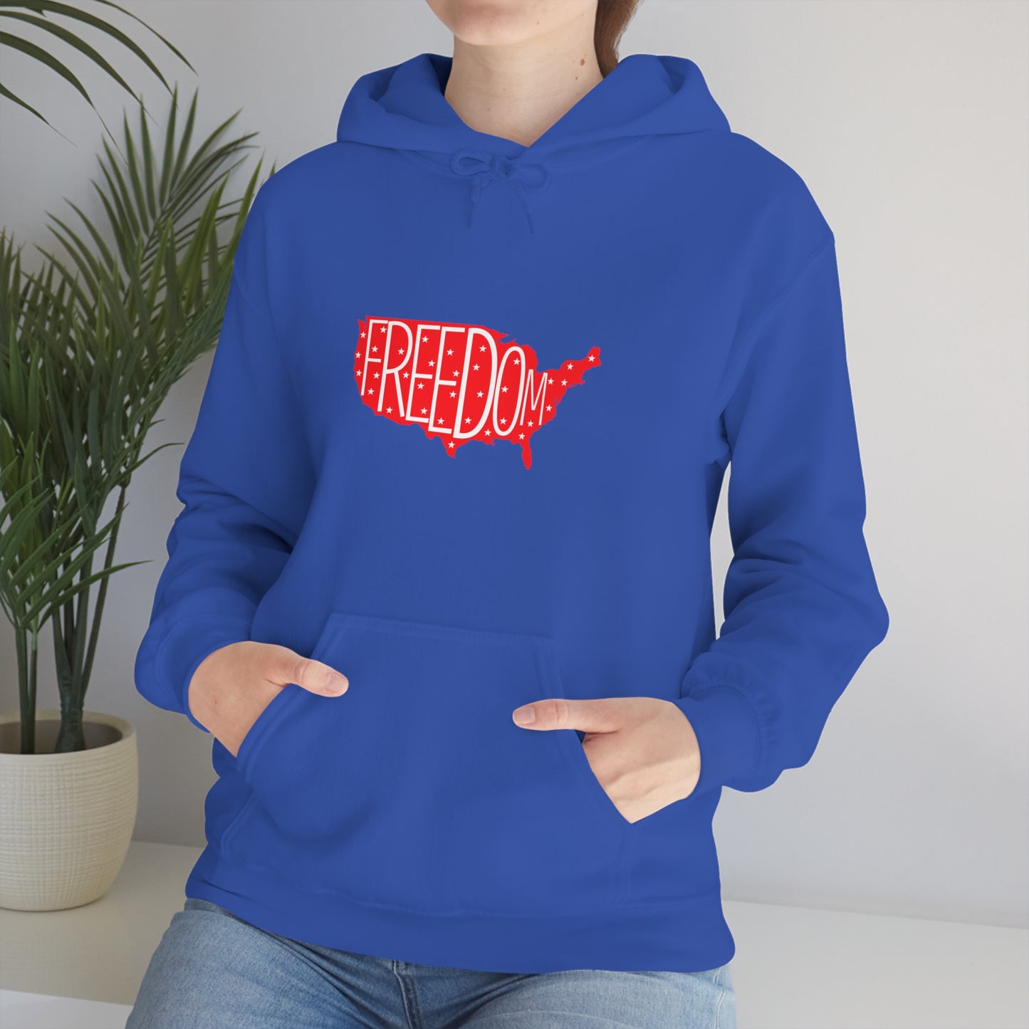 Freedom - Unisex  Hooded Sweatshirt