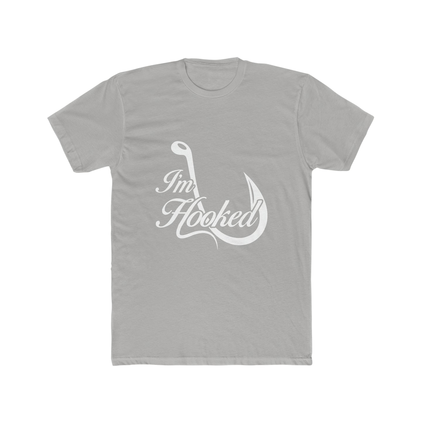 I'm Hooked  -  Men's Cotton Crew Tee