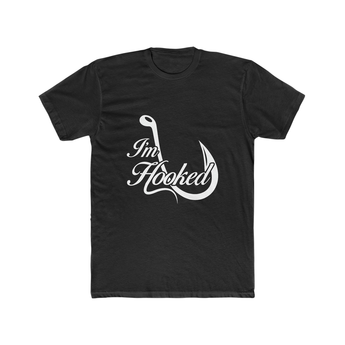 I'm Hooked  -  Men's Cotton Crew Tee