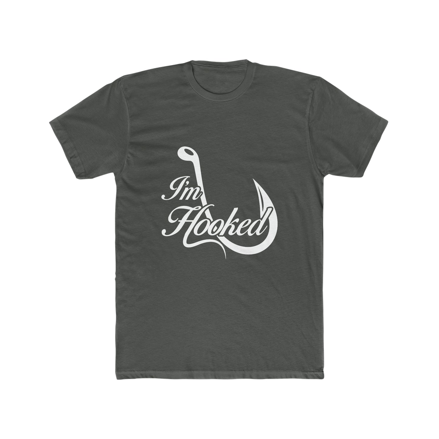 I'm Hooked  -  Men's Cotton Crew Tee