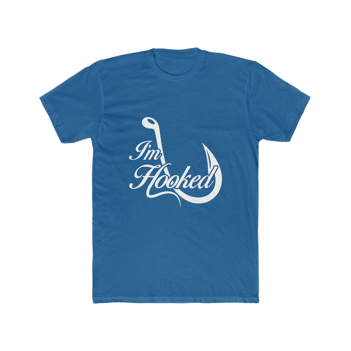 I'm Hooked  -  Men's Cotton Crew Tee