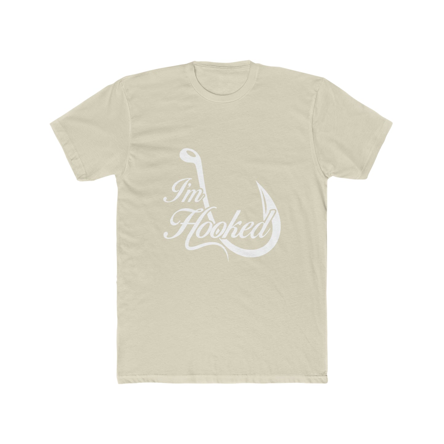 I'm Hooked  -  Men's Cotton Crew Tee