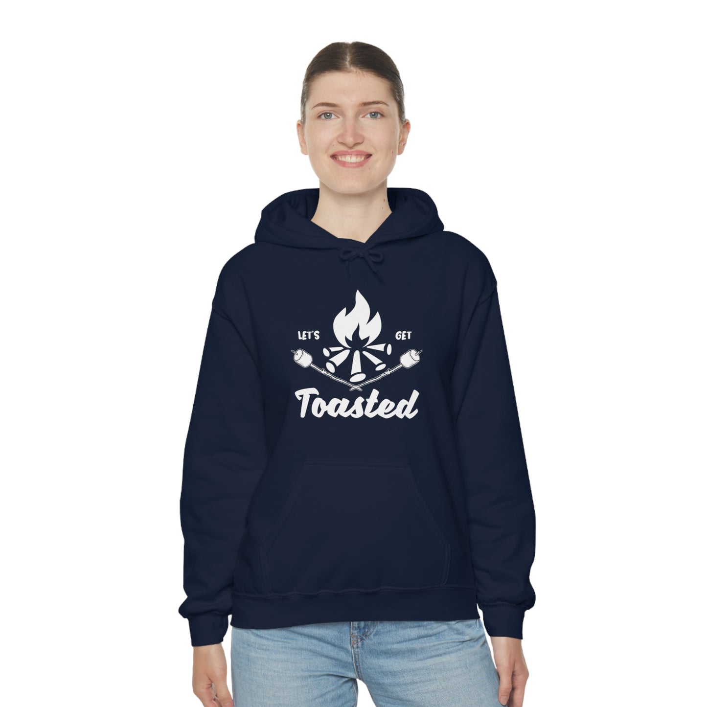 Let's Get Toasted - Unisex  Hooded Sweatshirt